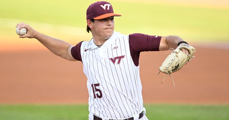 Virginia Tech pitcher Drue Hackenberg