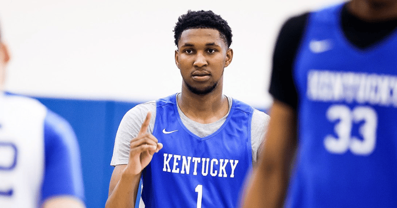 WATCH: Kentucky commits DJ Wagner, Justin Edwards connect for 3 in