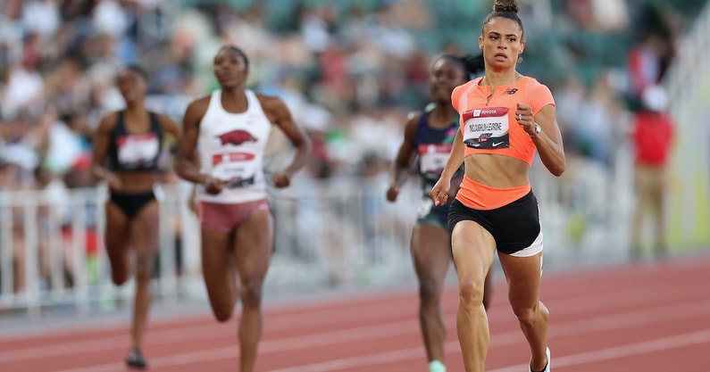 Sydney McLaughlin-Levrone nearly sets American record, wins 400