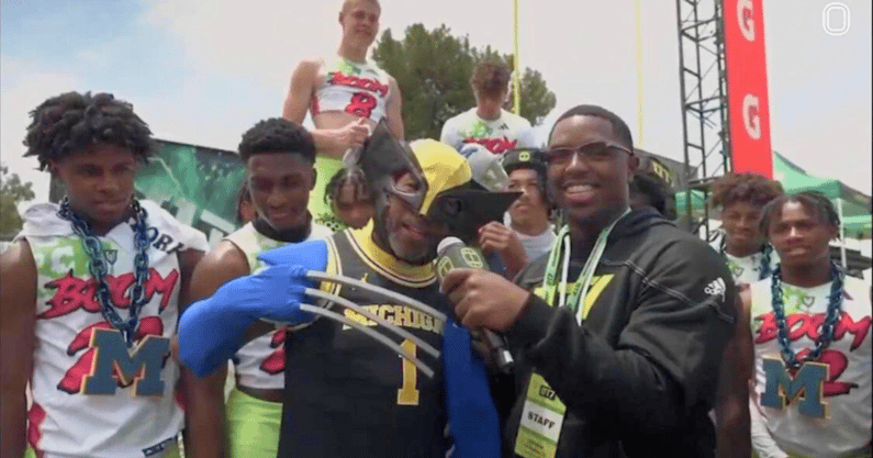 Michigan WR Commit I'Marion Stewart's Father