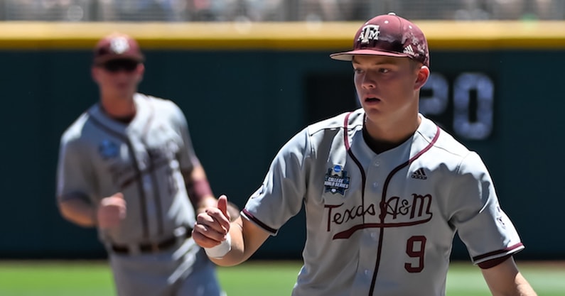 NCAA Baseball: College World Series-Oklahoma vs Texas A&amp;M