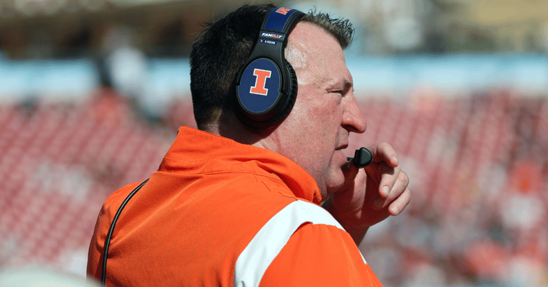 Illinois HC Bret Bielema