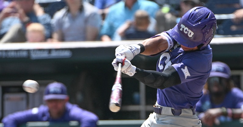 NCAA Baseball: College World Series-TCU vs Virginia