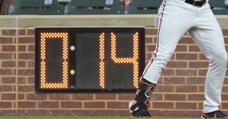 MLB pitch clock