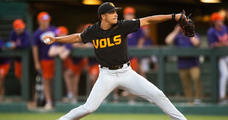 Tennessee transfer pitcher Chase Burns