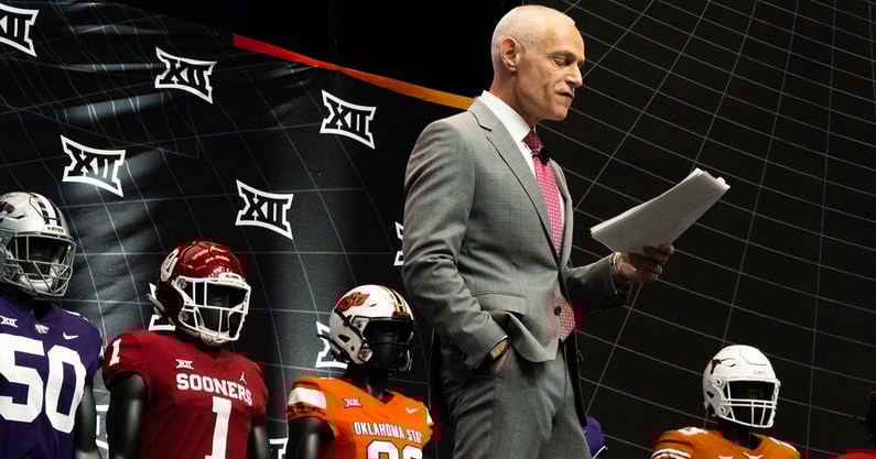 Big 12 commissioner Brett Yormark at Media Days