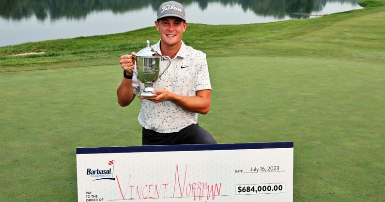 Norrman - Photo by Andy Lyons/Getty Images
