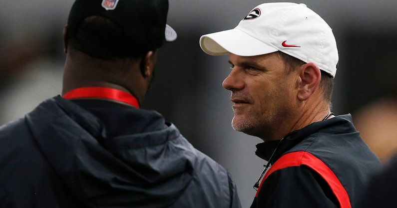Georgia offensive coordinator Mike Bobo