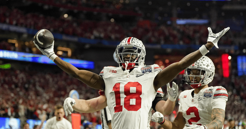 Ohio State receiver Marvin Harrison Jr. signs NIL deal with Dr Teal's