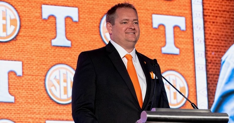 Josh Heupel Tennessee Football