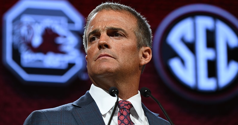 South Carolina head coach Shane Beamer at SEC Media Days