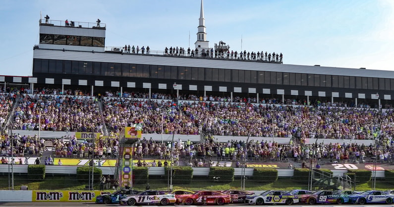 Pocono Raceway field
