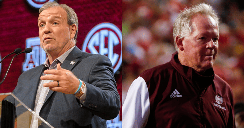 Texas A&M HC Jimbo Fisher, OC Bobby Petrino