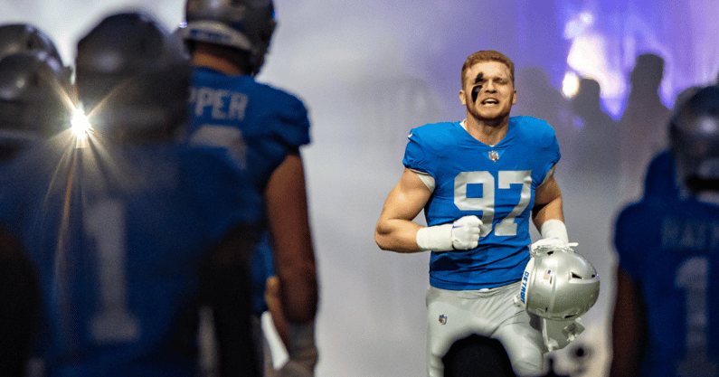 Detroit Lions' Aidan Hutchinson has Defensive Rookie of the Year case
