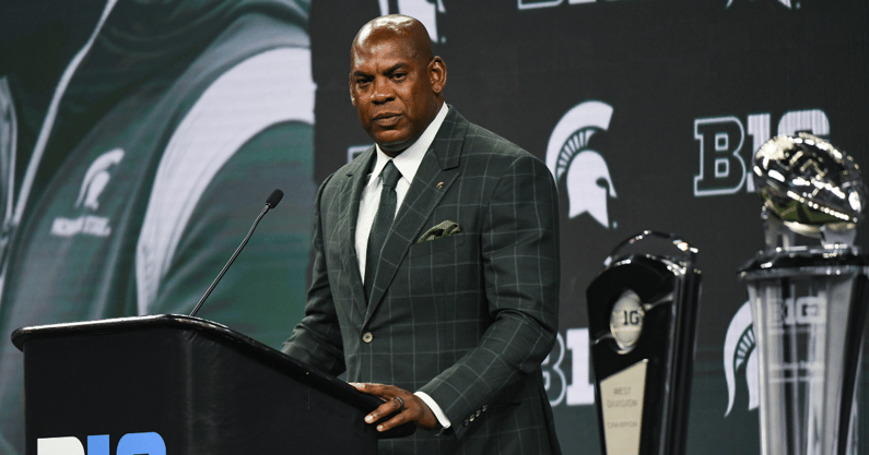 Mel Tucker at Big Ten Media Days
