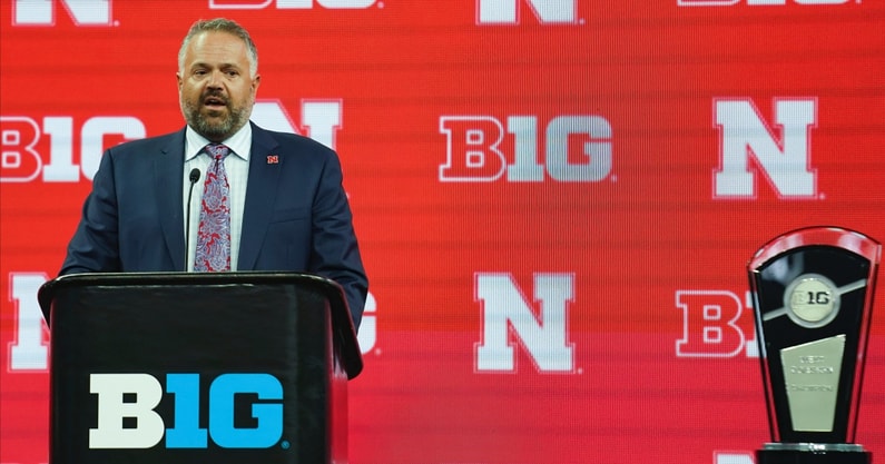 Matt Rhule Big Ten Media Days