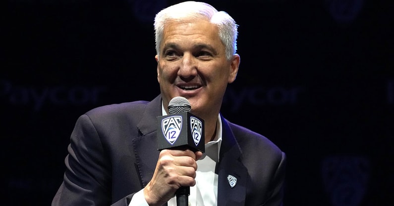Pac-12 commissioner George Kliavkoff