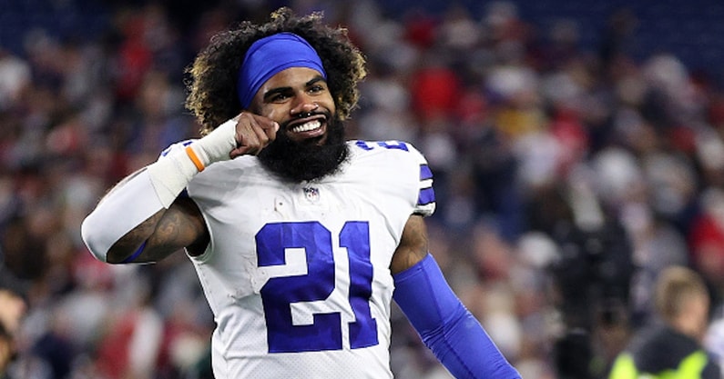 Source: Patriots host ex-Cowboys RB Ezekiel Elliott on free-agent visit