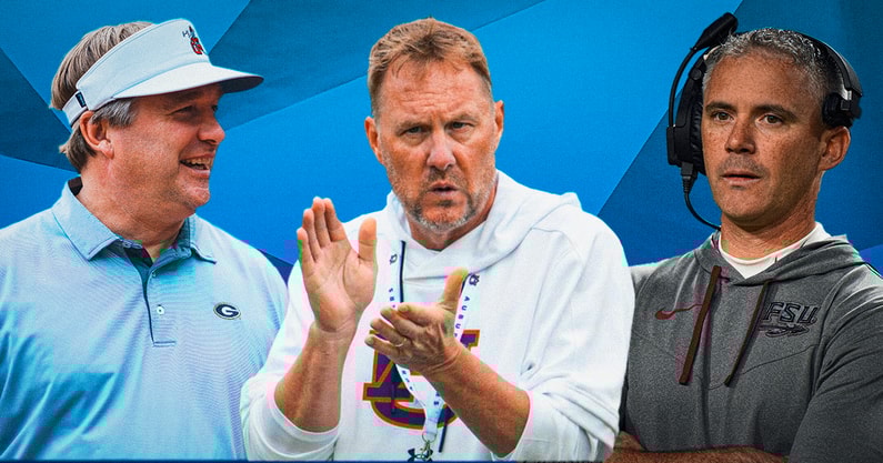 Mike Norvell, Kirby Smart and Hugh Freeze