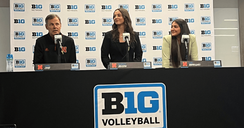 Nebraska volleyball Big Ten media day