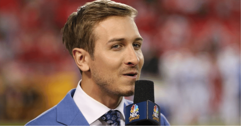 NBC once tried to make Collinsworth play-by-play announcer