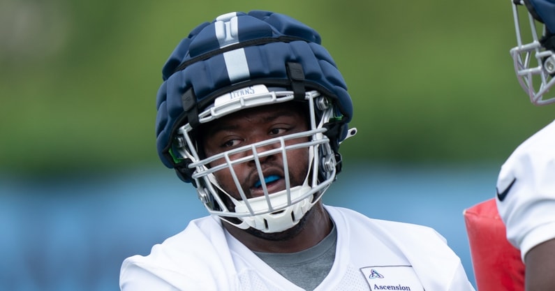 Tennessee Titans release offensive tackle Jamarco Jones after