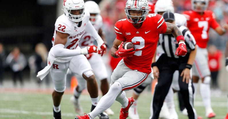 Emeka Egbuka by Joseph Maiorana-USA TODAY Sports