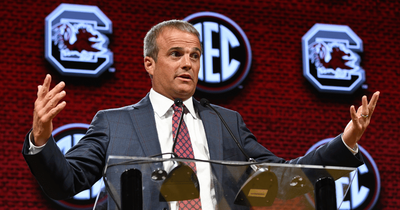 shane-beamer-calls-conference-realignment-mind-boggling