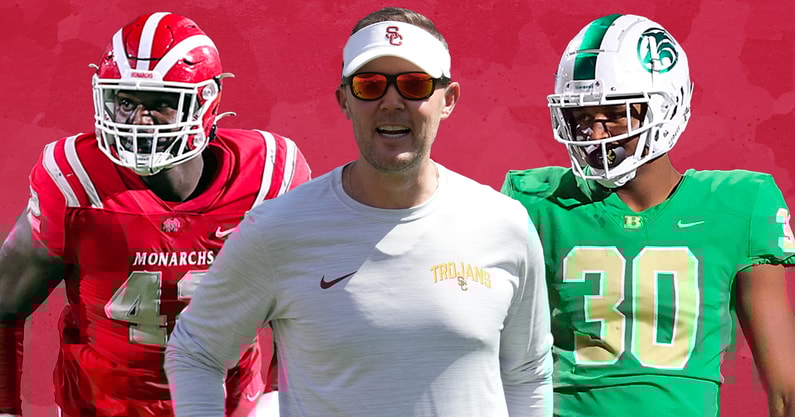 Eddrick Houston, Lincoln Riley, Aydin Breland