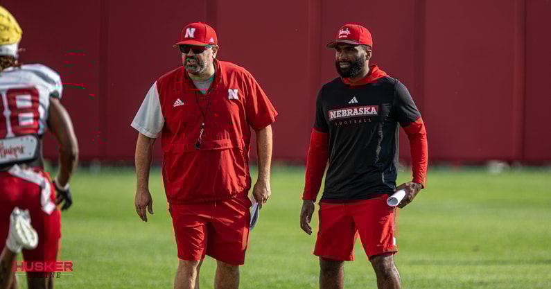 Matt-Rhule-Evan-Cooper-Nebraska-Fall-Camp