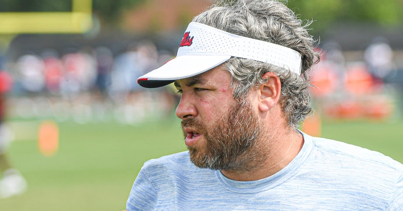 Ole Miss defensive coordinator Pete Golding