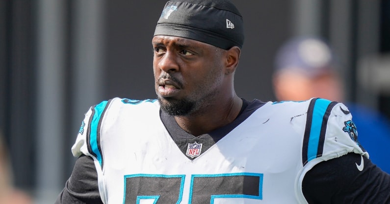 Panthers OL Cameron Erving slams line play in preseason opener: 'S- was not  good enough' - On3