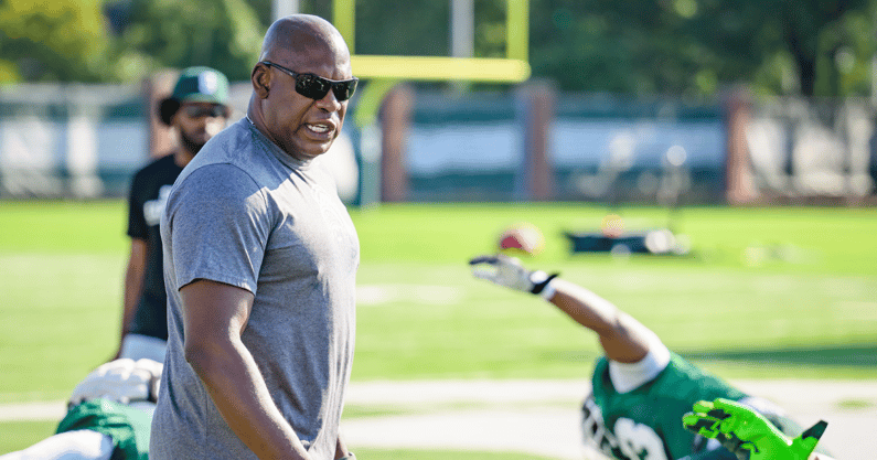 Michigan State coach Mel Tucker