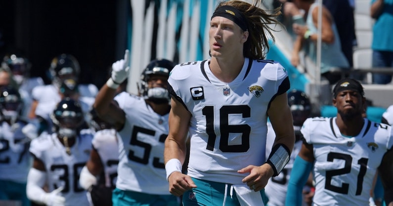 trevor lawrence happy to have Calvin Ridley