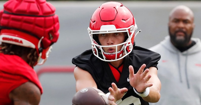 kirby-smart-reveals-how-carson-beck-has-handled-starting-job-so-far