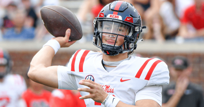 Ole Miss QB Jaxson Dart