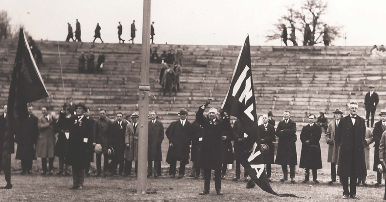 Ross Ade dedication ceremony