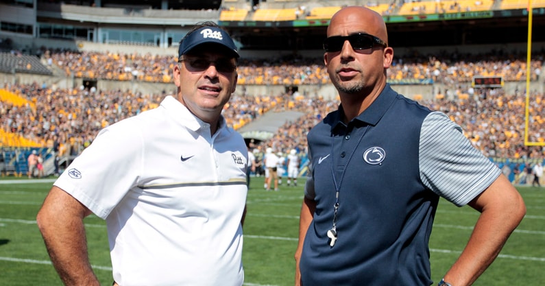 penn-state-football-pitt-football-pat-narduzzi-james-franklin