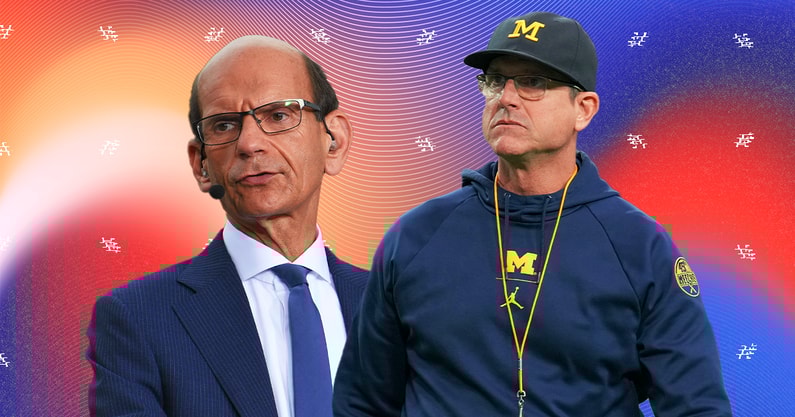 Paul Finebaum Jim Harbaugh