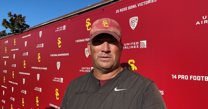 Trojans Offensive Line Coach Josh Henson