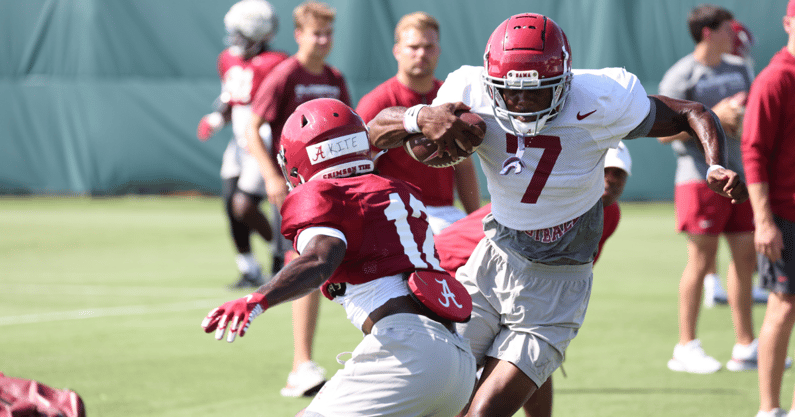 Alabama WR Ja'Corey Brooks