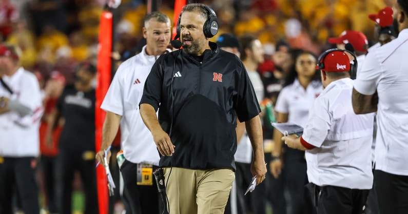 Matt Rhule wants Nebraska to 'settle down' after scoreless first quarter  vs. Colorado - On3