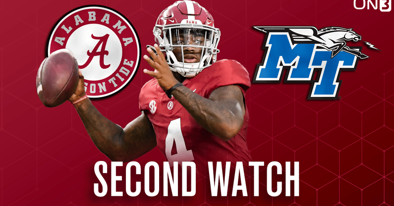 Alabama Crimson Tide vs. Middle Tennessee Blue Raiders: How to