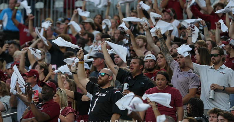 South Carolina Gamecocks fans-North Carolina game-September 2 2023-CJ Driggers GamecockCentral