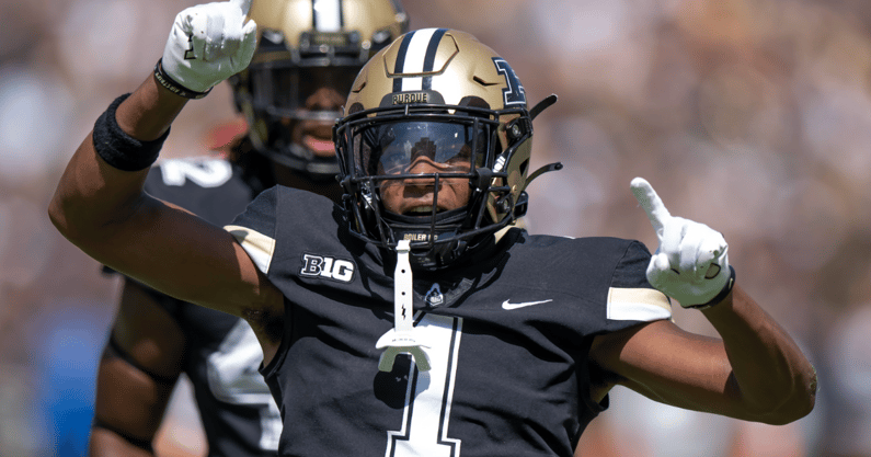 Purdue cornerback Markevious Brown