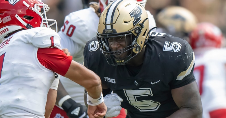 Purdue's Nic Scourton