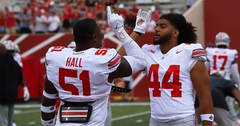 JT Tuimoloau by Matt Parker -- Lettermen Row --