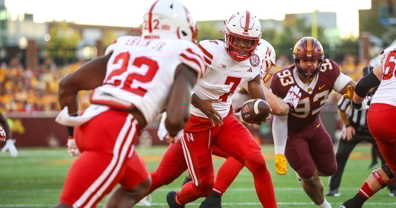 NCAA Football: Nebraska at Minnesota