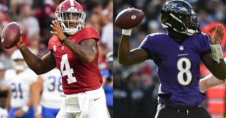 Jalen Milroe | Lamar Jackson