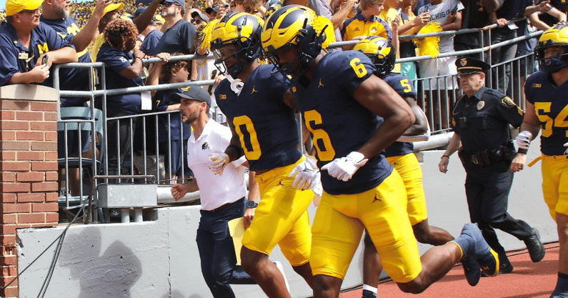 Michigan Wolverines football Cornelius Johnson Mike Sainristil Jesse Minter